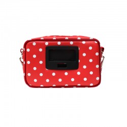 Lenkertasche mit Klickfix Lunares rot