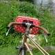 Lenkertasche mit Klickfix Lunares rot
