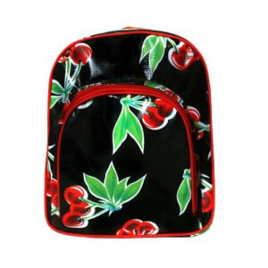 Kinderrucksack Cerezas schwarz