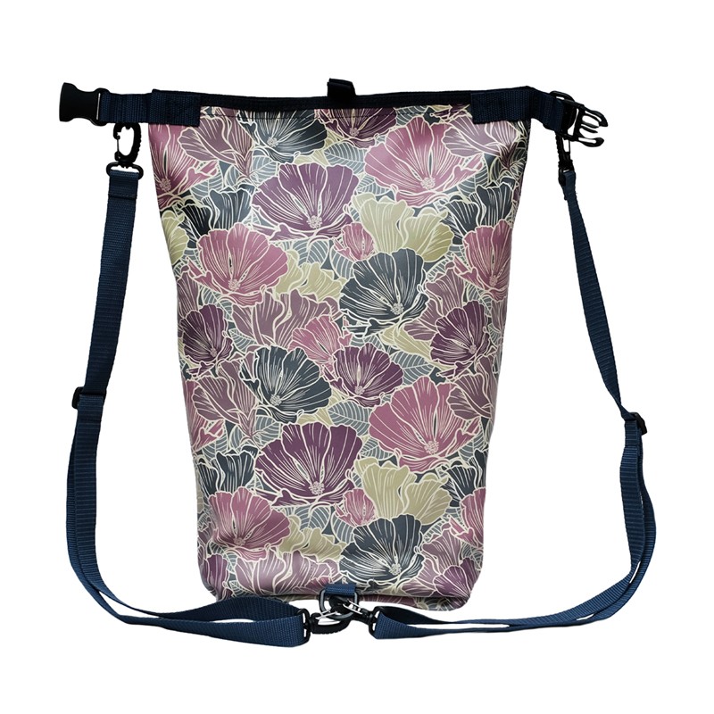 Rückseite des Ikuri Drybags Veranillo mit verstellbaren Gurten