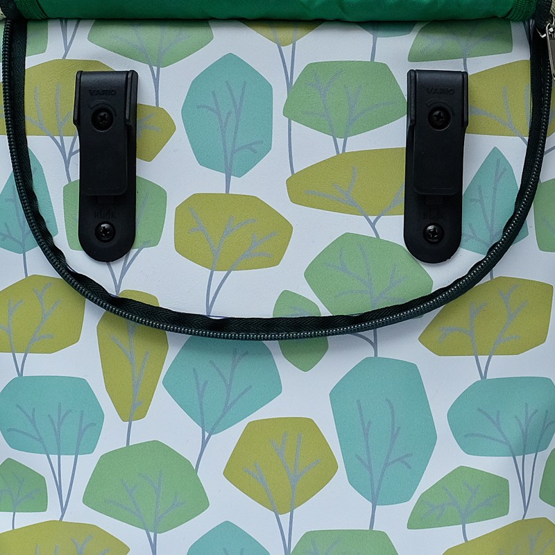 Gepäckträgerhaken der Fahrradtasche Bosque, Nahaufnahme