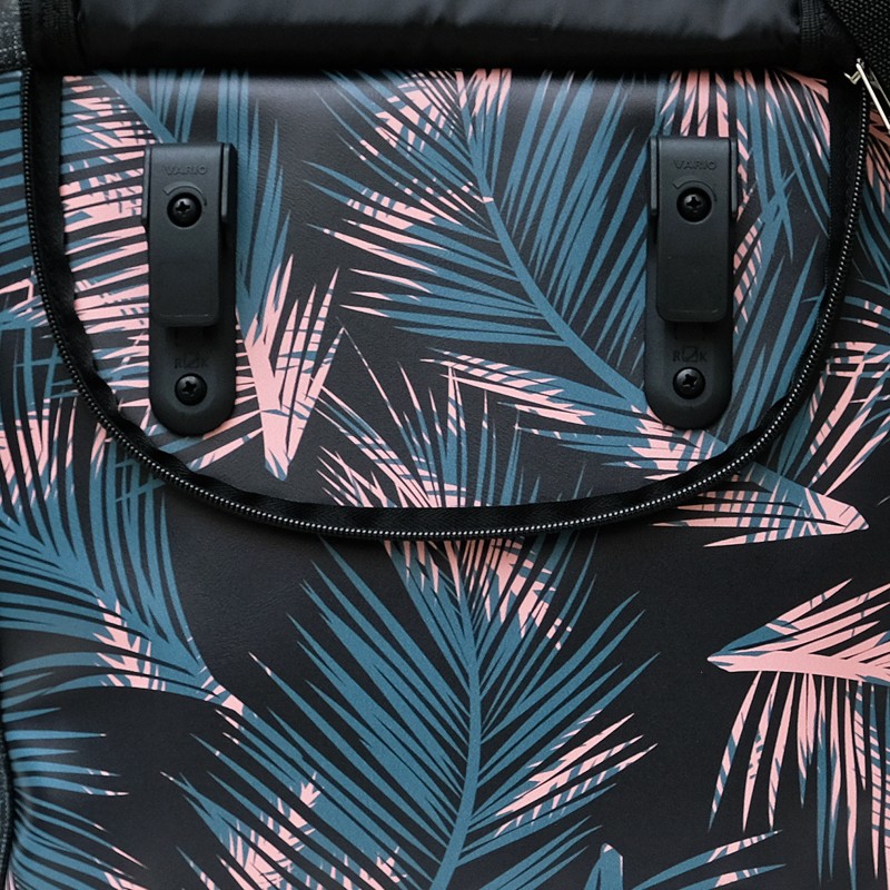 Gepäckträgerhaken der Fahrradtasche Retro Palma, Nahaufnahme