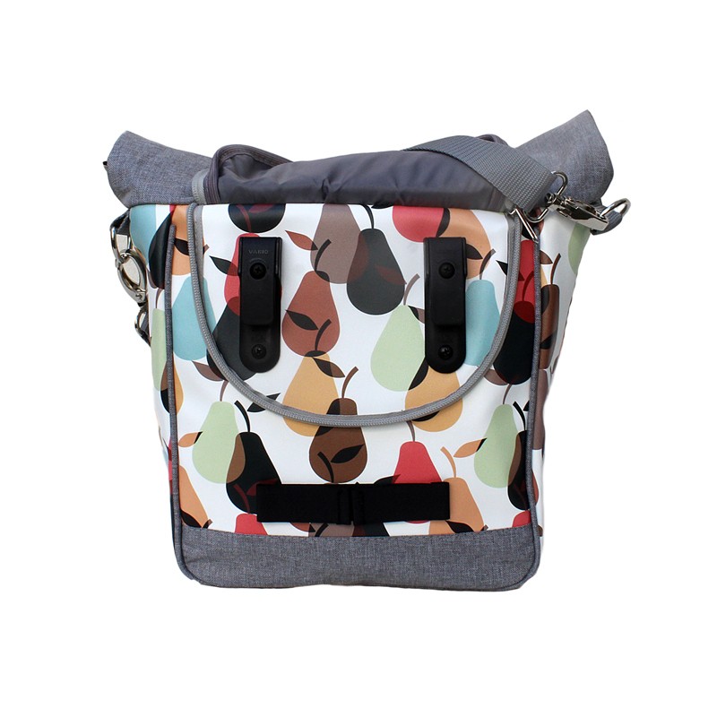 Kleine Fahrradtasche Peras – Rückseite mit Klickfix-Haken