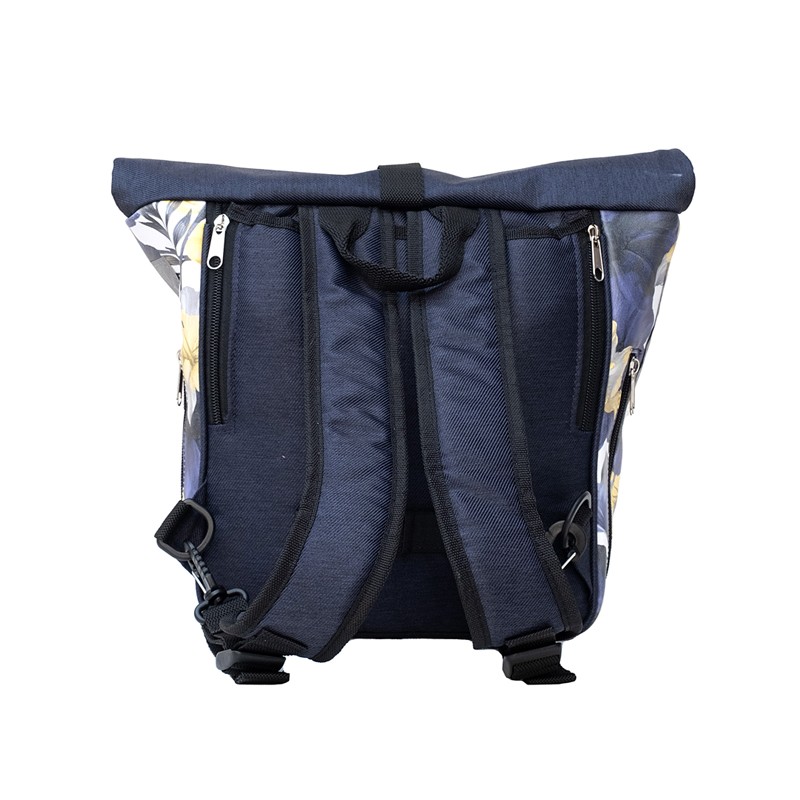 Rückseite des kleinen Rucksacks Azucena mit Schultergurten