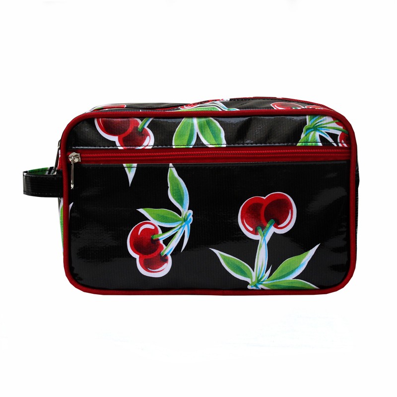 Kulturtasche Cerezas schwarz