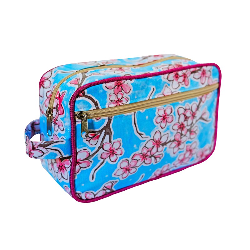 Kulturtasche Hanami hellblau – Bild 2