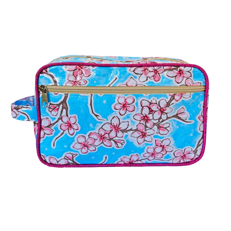 Kulturtasche Hanami hellblau