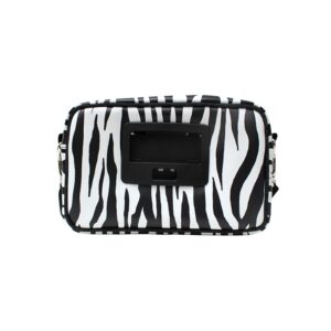 Rückseite der Lenkertasche Zebra mit Klickfix-Adapter