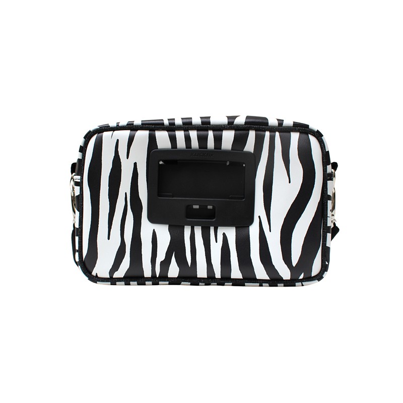 Rückseite der Lenkertasche Zebra mit Klickfix-Adapter