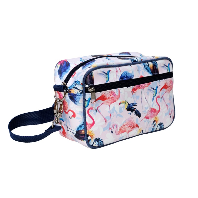 Lenkerhandtasche Pajaros mit Schultergurt, Seitenansicht
