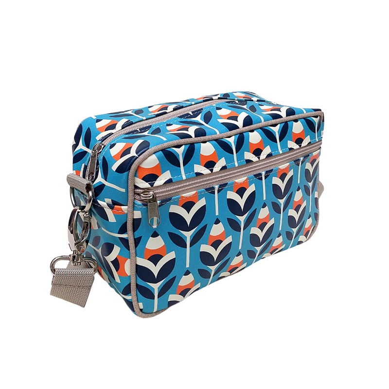 Lenkerhandtasche Scandinavia mit Schultergurt, Seitenansicht