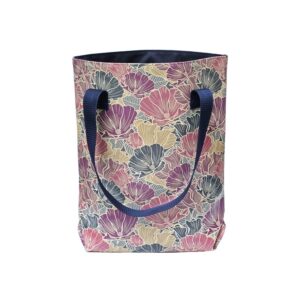 Shopper Tasche Damen Veranillo von Ikuri mit Blumenmuster, Vorderansicht