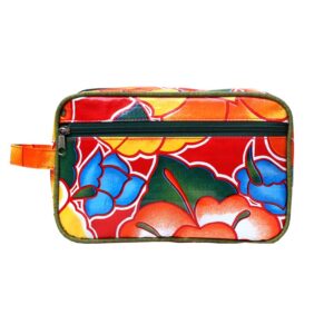 Kulturtasche Tehuana rot