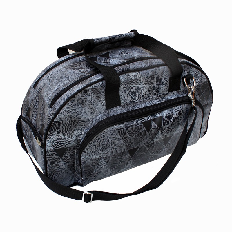 Weekender Diamante aus Plane mit Schultergurt – Seitenansicht